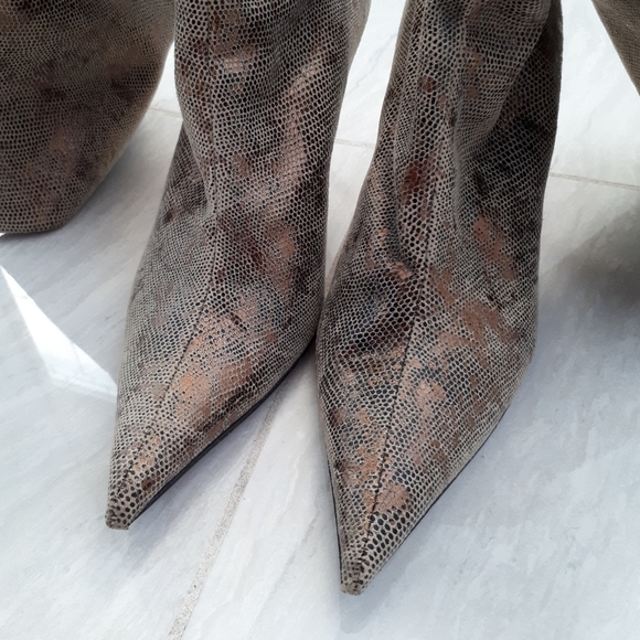 Prodotto Snake skin stiletto boots - Picture 2 of 4